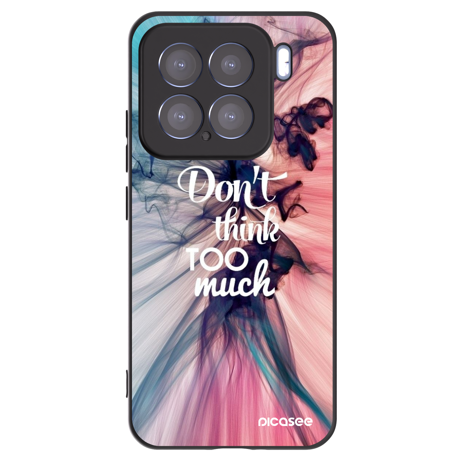 Picasee silikonový černý obal pro Xiaomi 15 - Nemysli tolik