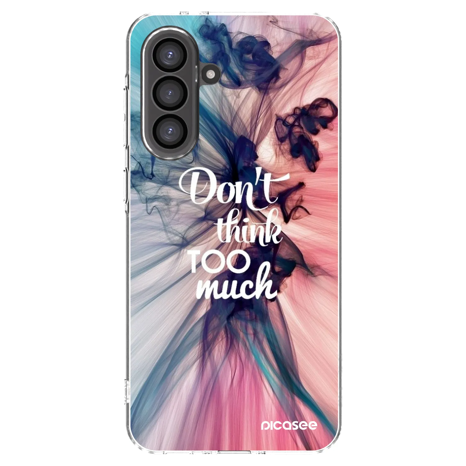 Picasee silikonový průhledný obal pro Samsung Galaxy A56 5G A566B - Nemysli tolik