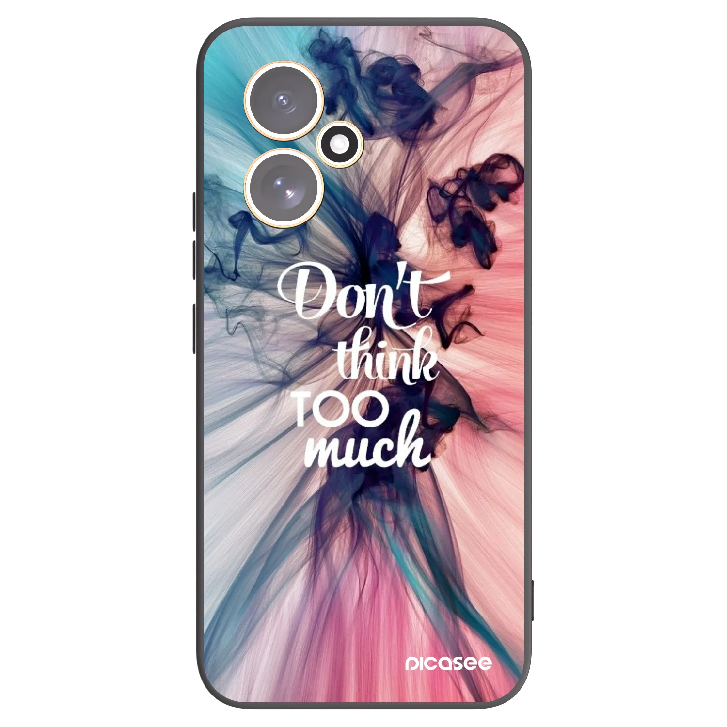 Picasee silikonový černý obal pro Honor 400 5G - Nemysli tolik