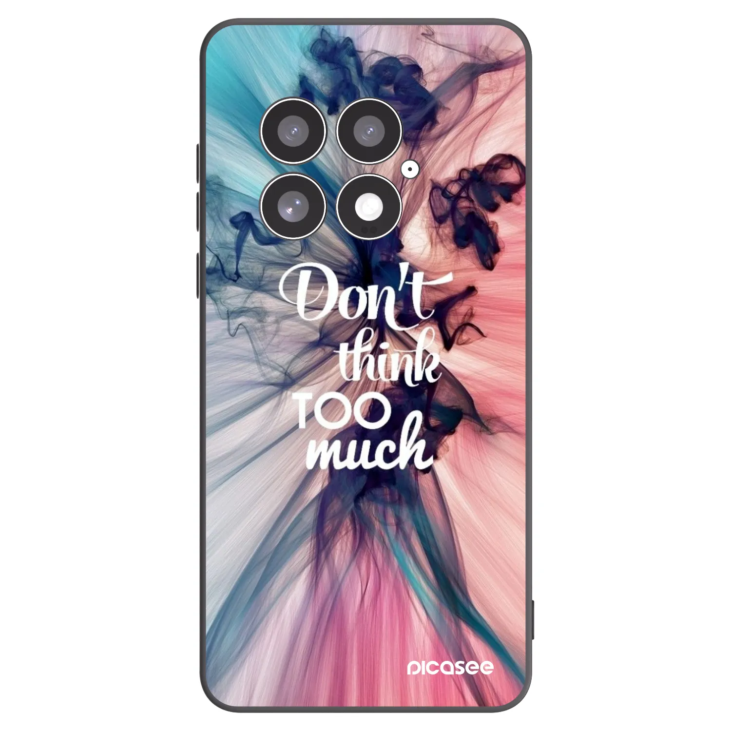 Picasee silikonový černý obal pro OnePlus 13 5G - Nemysli tolik