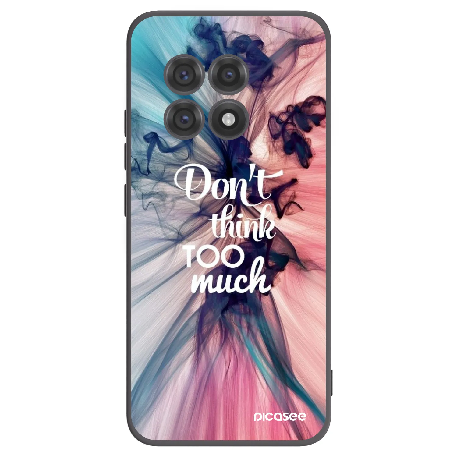 Picasee silikonový černý obal pro OnePlus 13R 5G - Nemysli tolik