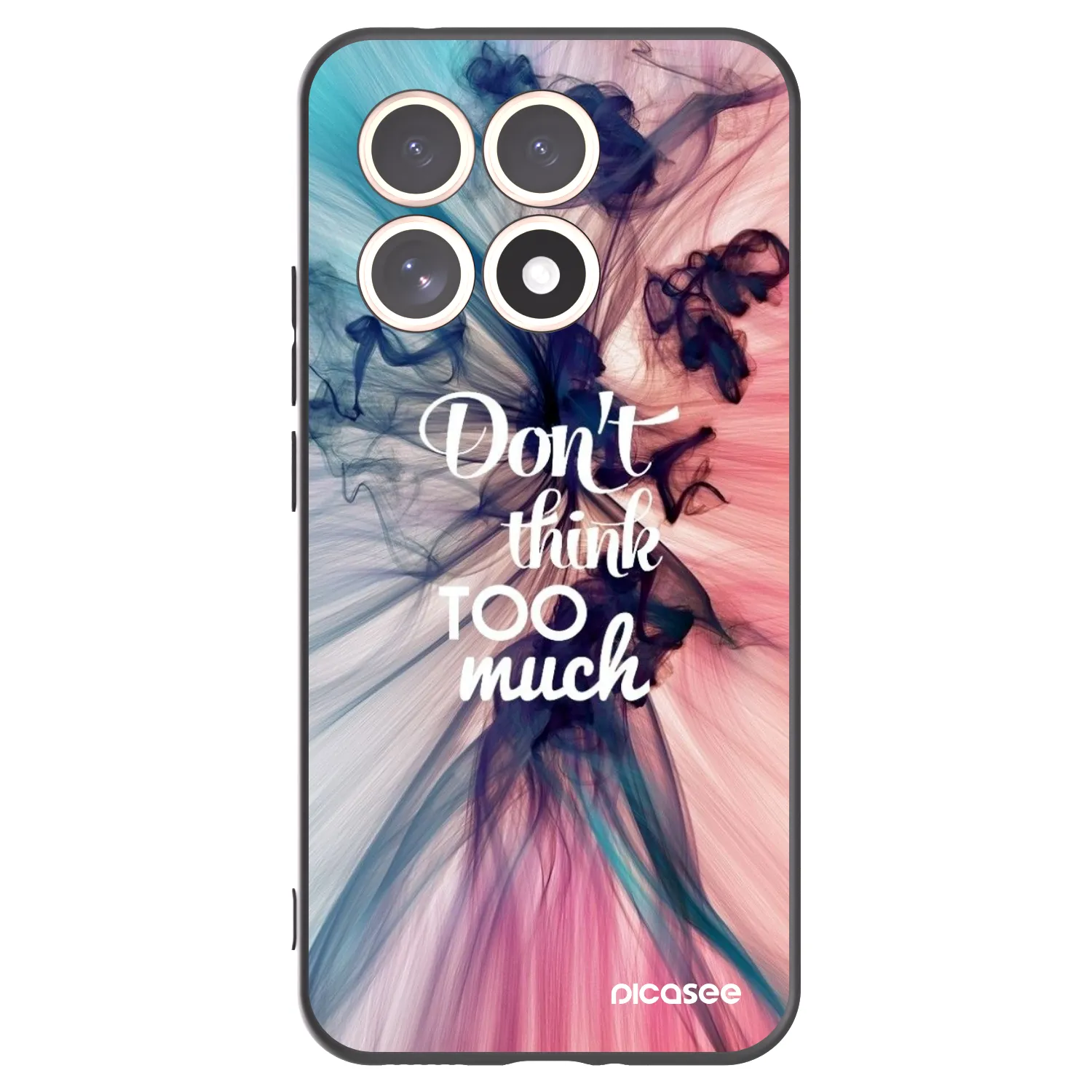 Picasee silikonový černý obal pro Xiaomi 15T - Nemysli tolik