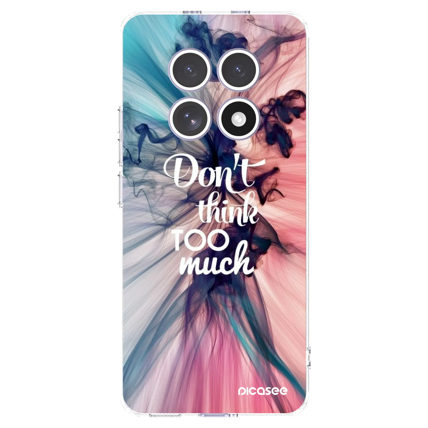 Picasee silikonový průhledný obal pro Xiaomi Redmi Note 15 - Nemysli tolik