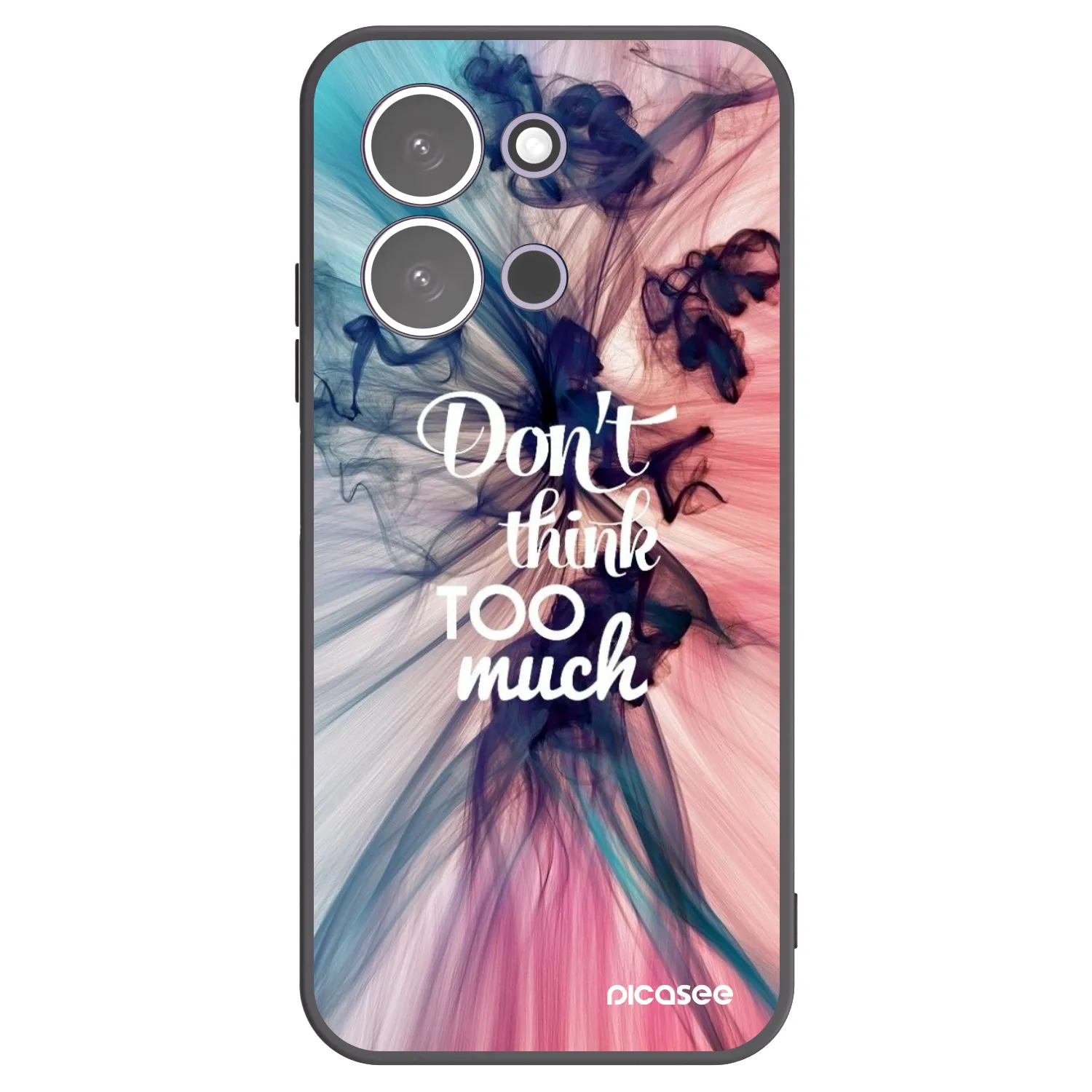 Picasee silikonový černý obal pro Xiaomi Redmi 15C 5G - Nemysli tolik