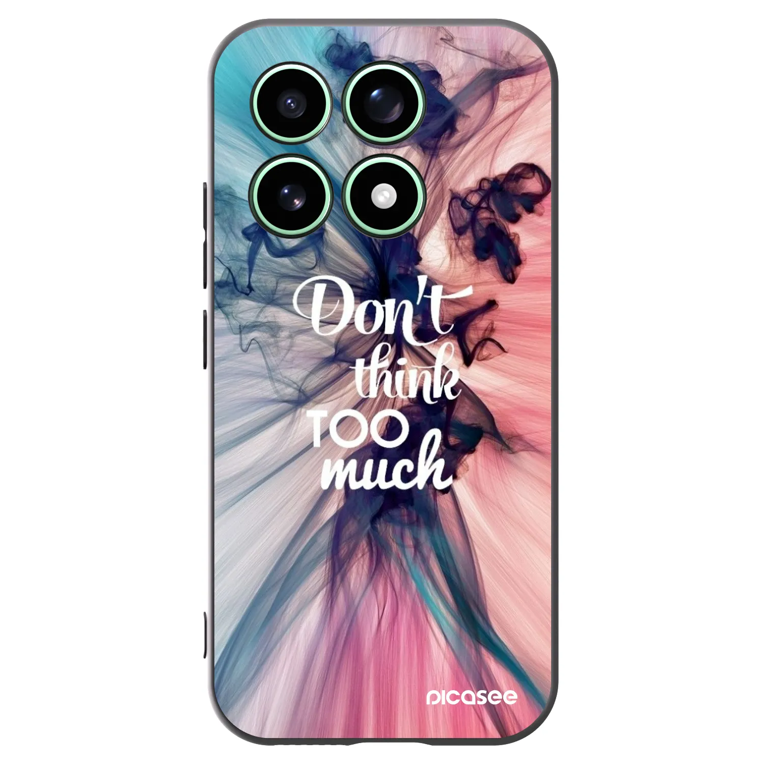 Picasee silikonový černý obal pro Xiaomi 17 - Nemysli tolik