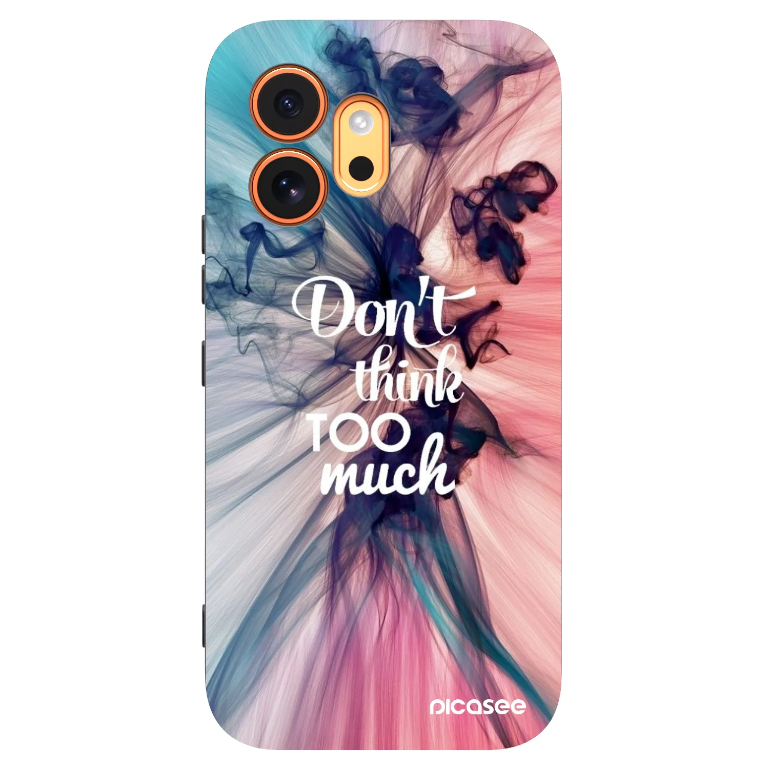 Picasee silikonový černý obal pro Honor 600 - Nemysli tolik