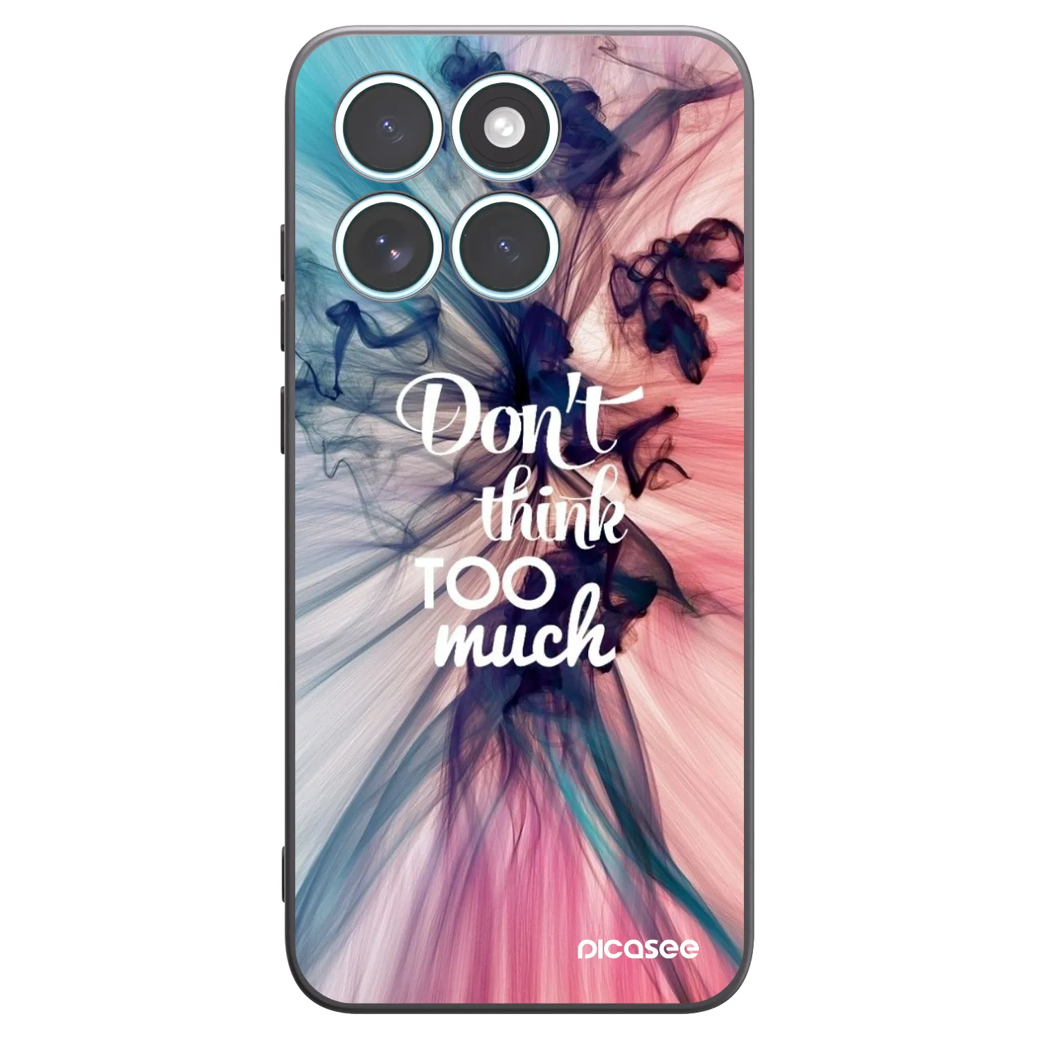 Picasee silikonový černý obal pro Motorola Edge 70 Fusion - Nemysli tolik