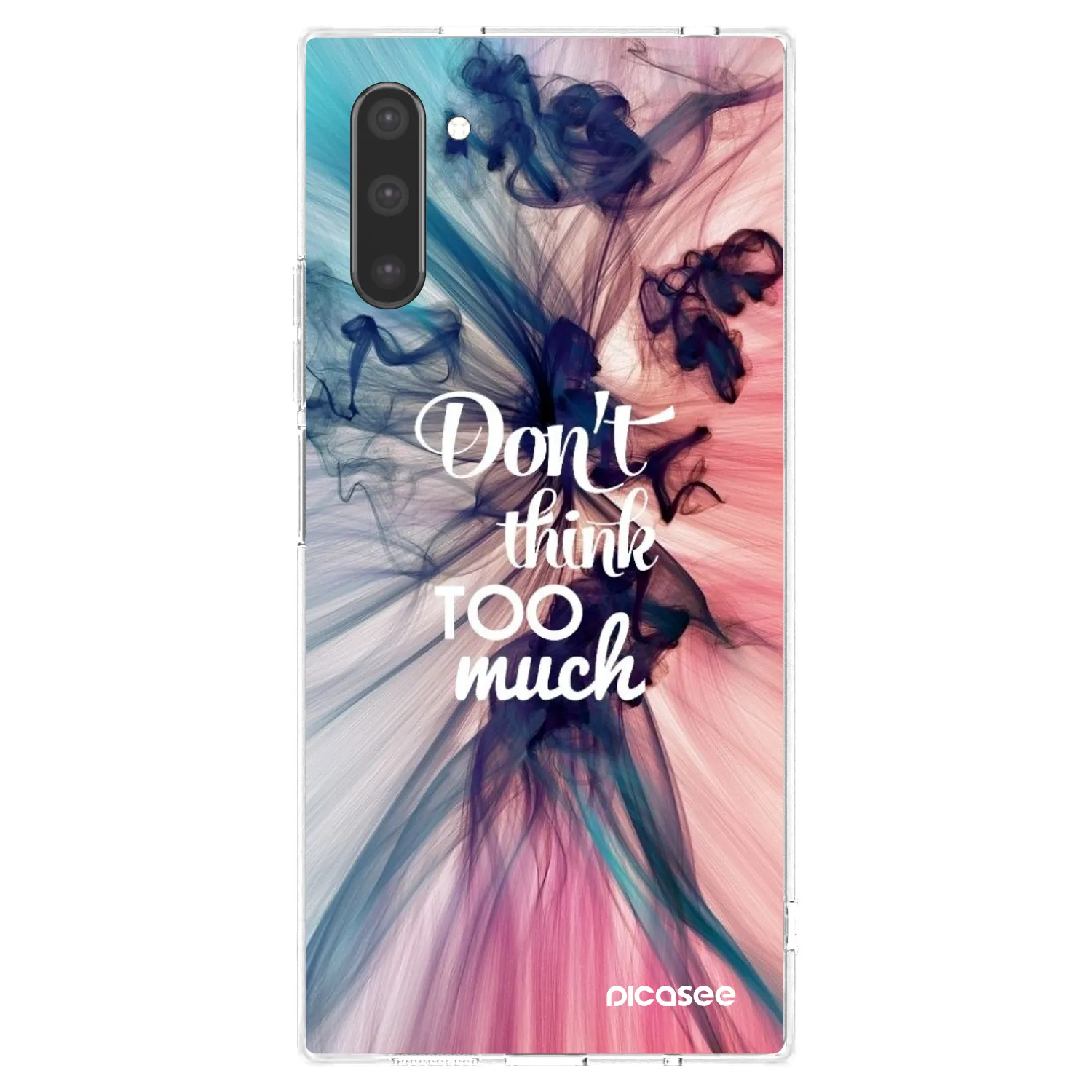 Picasee silikonový průhledný obal pro Samsung Galaxy Note 10 N970F - Nemysli tolik