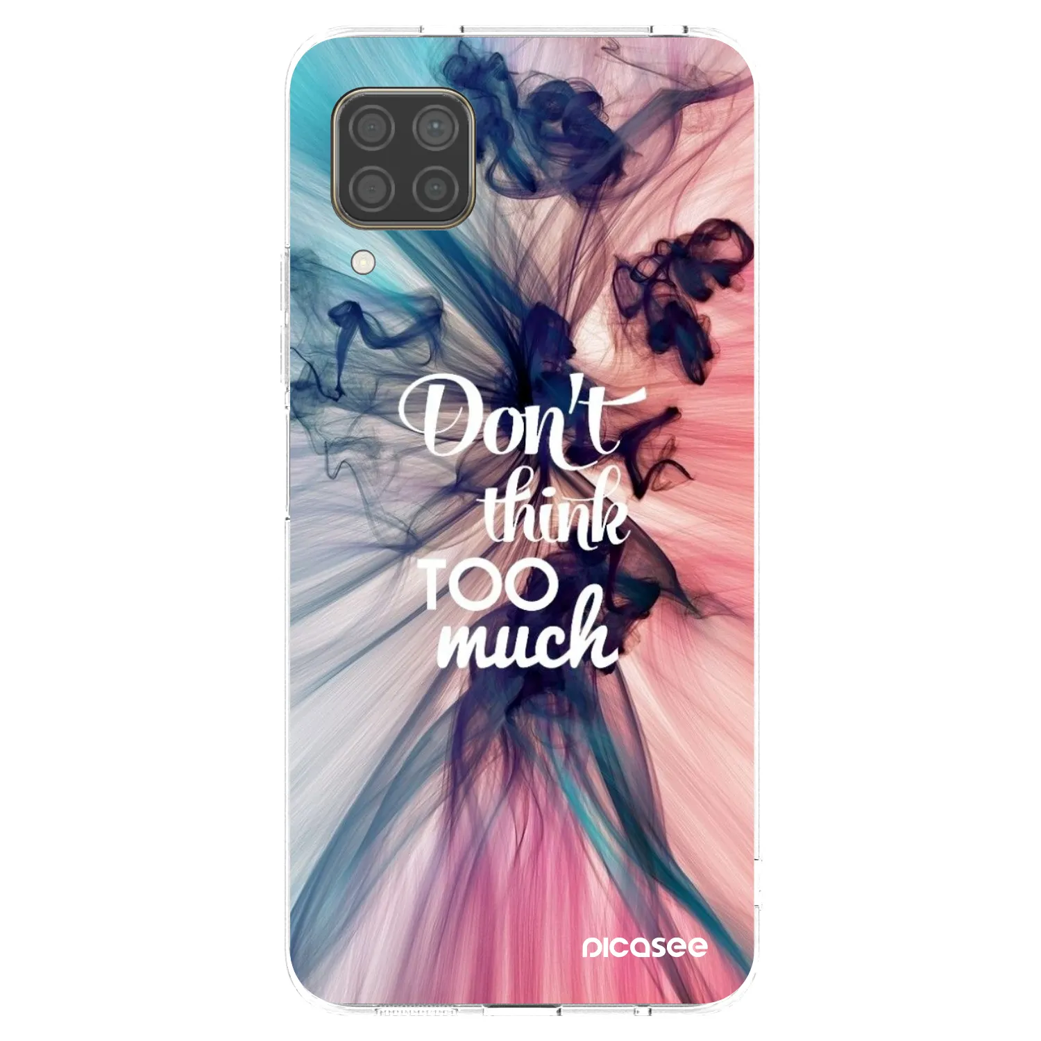 Picasee silikonový průhledný obal pro Huawei P40 Lite - Nemysli tolik