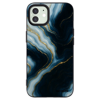 Picasee silikonový černý obal pro Apple iPhone 12 - Luna