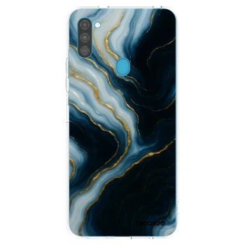 Picasee silikonový průhledný obal pro Samsung Galaxy M11 - Luna