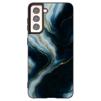 Picasee silikonový černý obal pro Samsung Galaxy S21 5G G991B - Luna