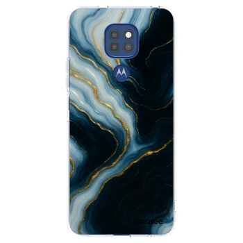 Picasee silikonový průhledný obal pro Motorola Moto G9 Play - Luna