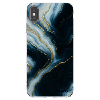 Picasee silikonový průhledný obal pro Apple iPhone XS Max - Luna