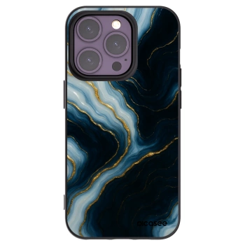 Picasee silikonový černý obal pro Apple iPhone 14 Pro - Luna