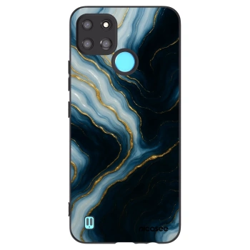 Picasee silikonový černý obal pro Realme C21Y - Luna
