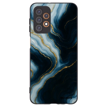 Picasee silikonový černý obal pro Samsung Galaxy A23 A236B 5G - Luna