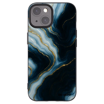 Picasee silikonový černý obal pro Apple iPhone 15 - Luna