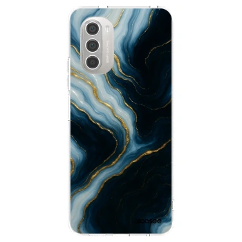 Picasee silikonový průhledný obal pro Motorola Moto G51 - Luna