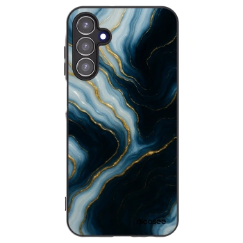 Picasee silikonový černý obal pro Samsung Galaxy A15 A155F 4G - Luna