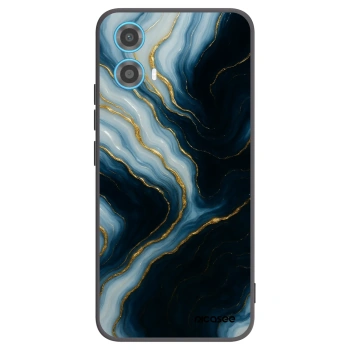 Picasee silikonový černý obal pro Motorola Moto G34 5G - Luna