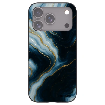 Picasee silikonový černý obal pro Apple iPhone 17 Pro - Luna