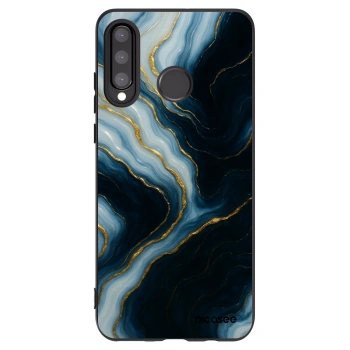 Picasee silikonový černý obal pro Huawei P30 Lite - Luna