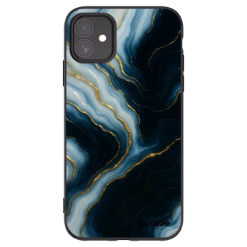Picasee silikonový černý obal pro Apple iPhone 11 - Luna