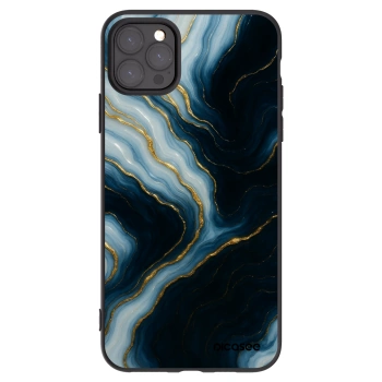 Picasee silikonový černý obal pro Apple iPhone 11 Pro Max - Luna