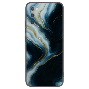 Picasee silikonový černý obal pro Samsung Galaxy S20 G980F - Luna