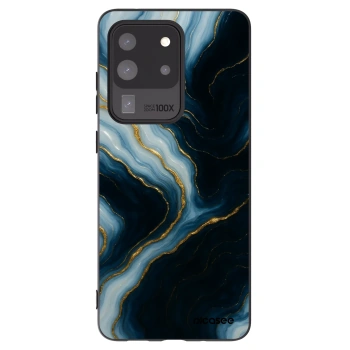 Picasee silikonový černý obal pro Samsung Galaxy S20 Ultra 5G G988F - Luna