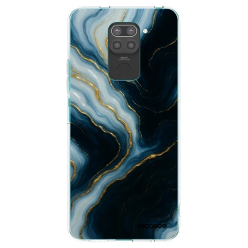 Picasee silikonový černý obal pro Xiaomi Redmi Note 9 - Luna