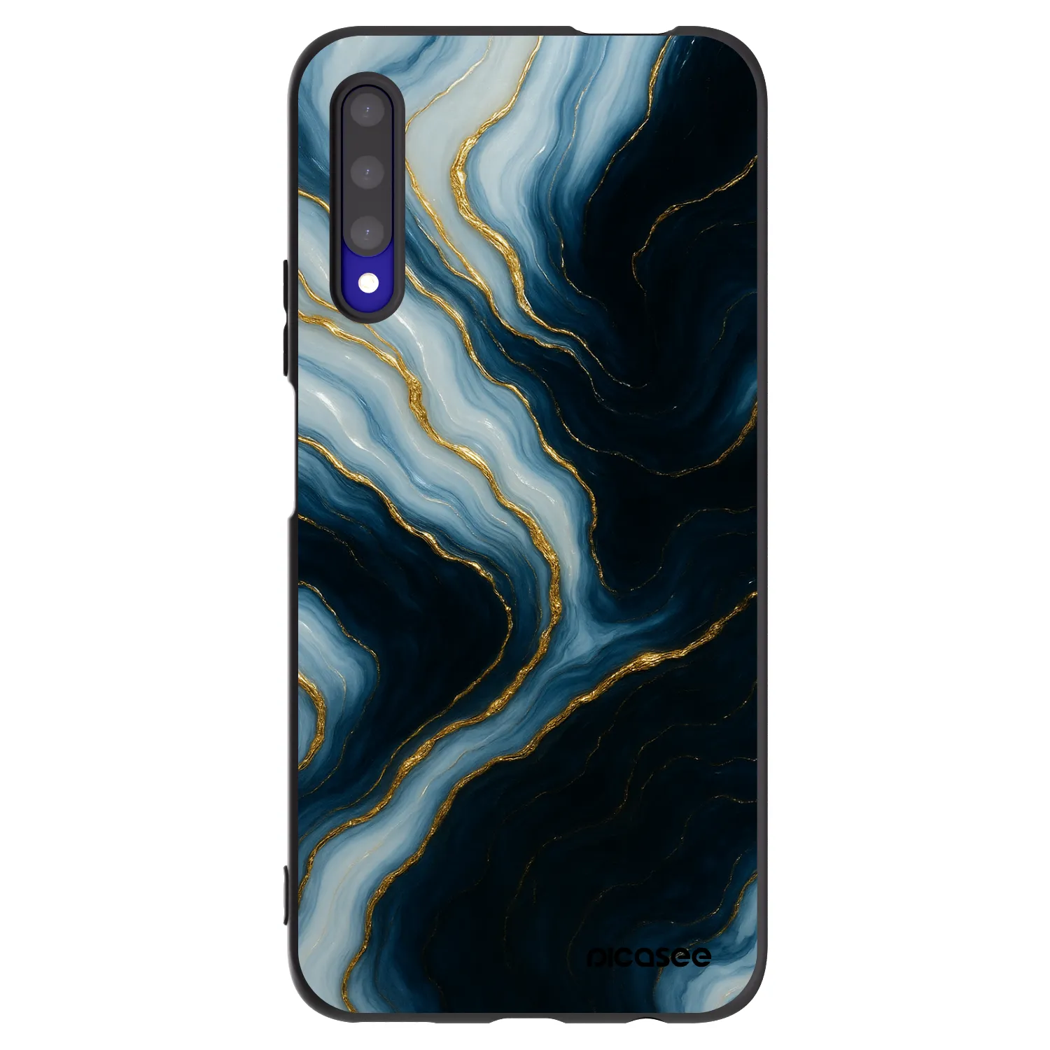 Picasee silikonový černý obal pro Honor 9X Pro - Luna
