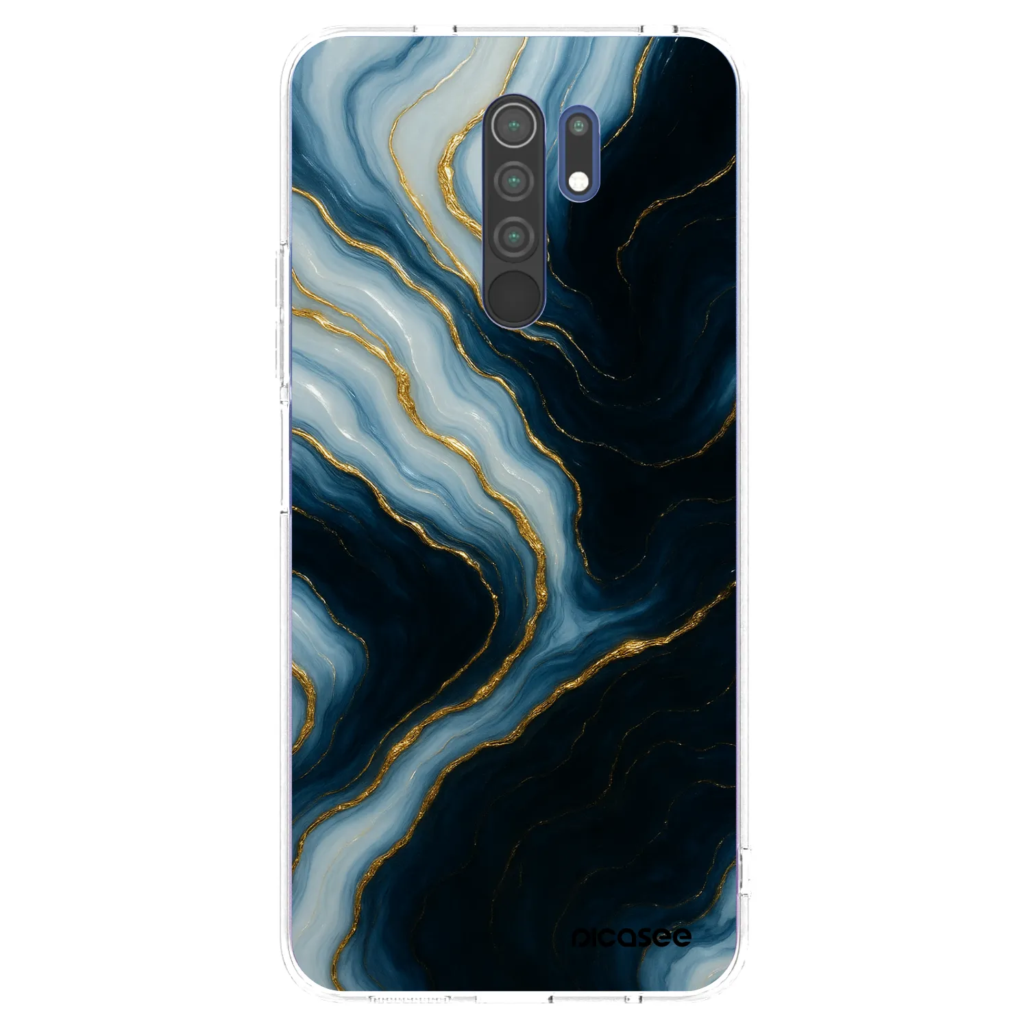 Picasee silikonový průhledný obal pro Xiaomi Redmi 9 - Luna