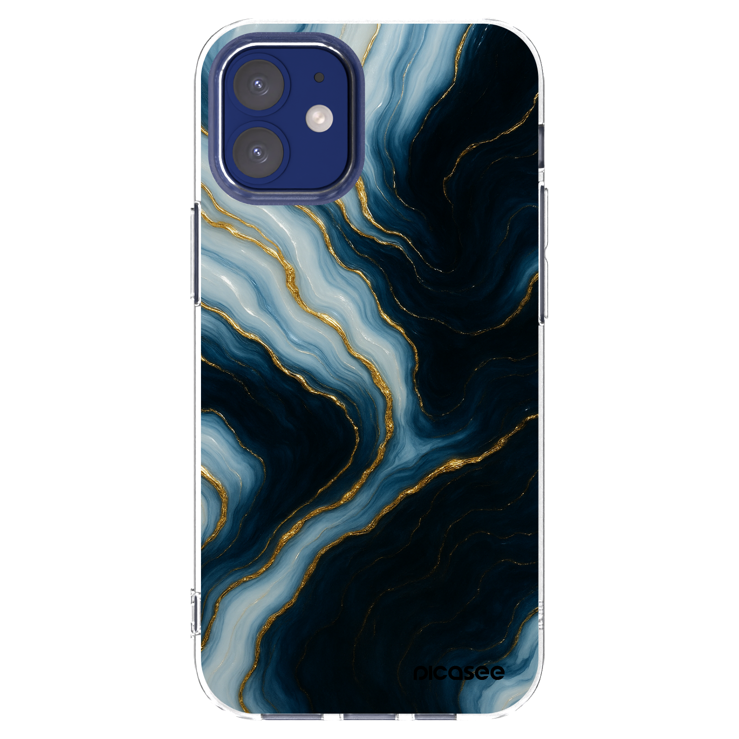 Picasee silikonový průhledný obal pro Apple iPhone 12 mini - Luna