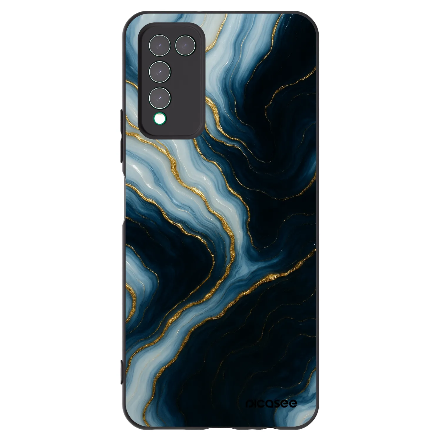 Picasee silikonový černý obal pro Honor 10X Lite - Luna