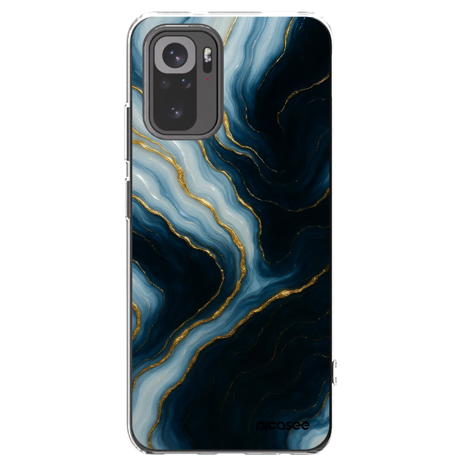 Picasee silikonový průhledný obal pro Xiaomi Redmi Note 10 - Luna