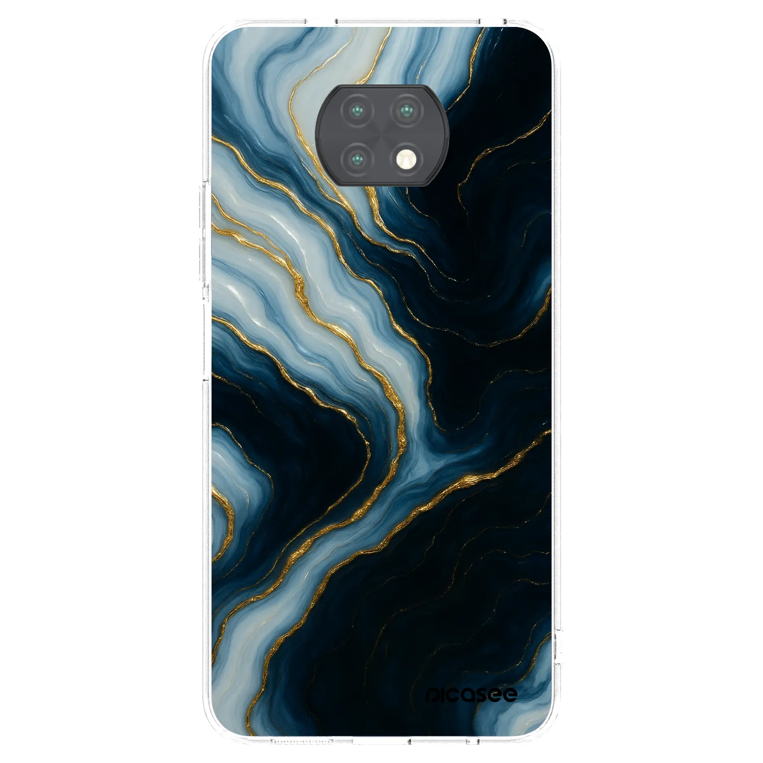 Picasee silikonový průhledný obal pro Xiaomi Redmi Note 9T - Luna
