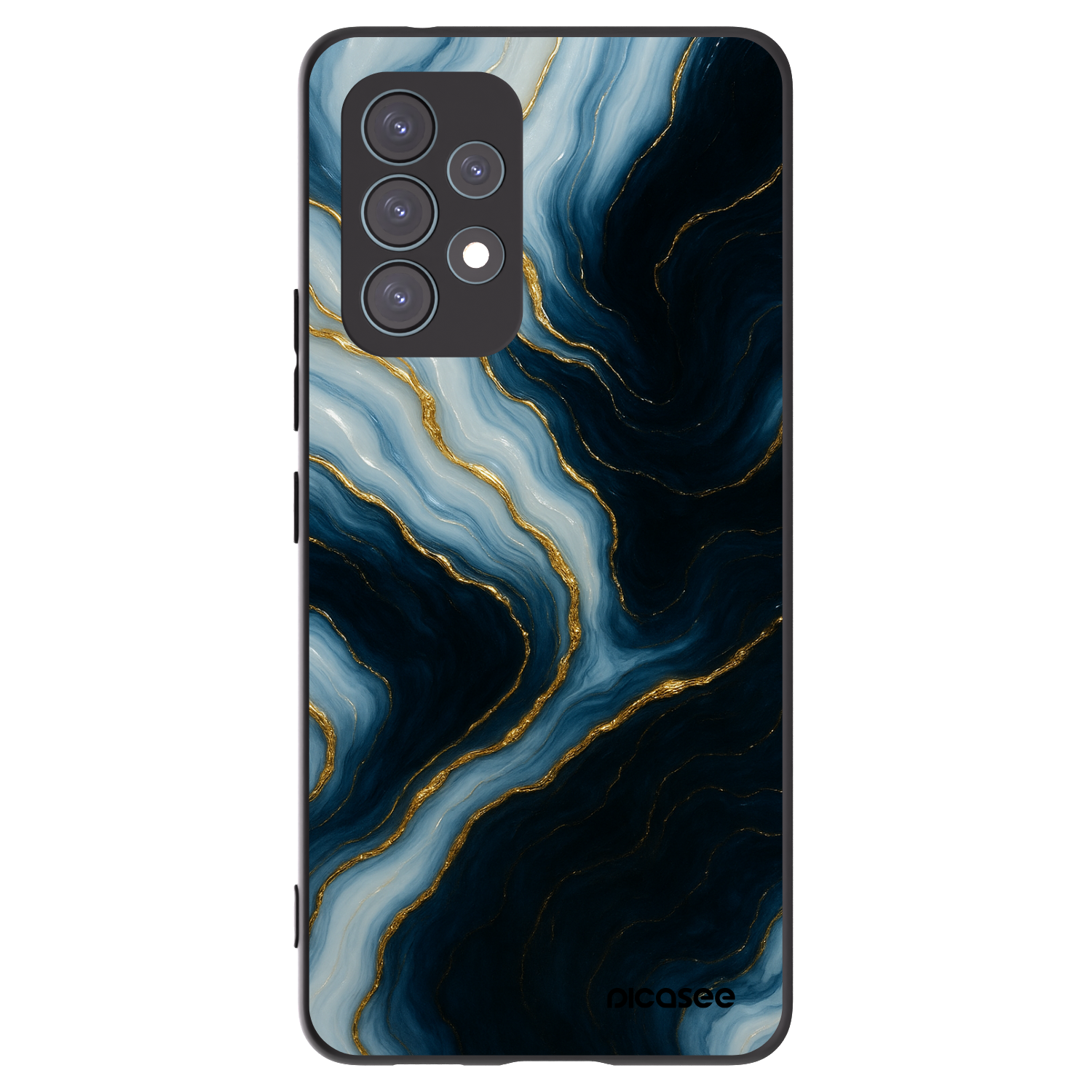 Picasee silikonový černý obal pro Samsung Galaxy A53 5G A536 - Luna