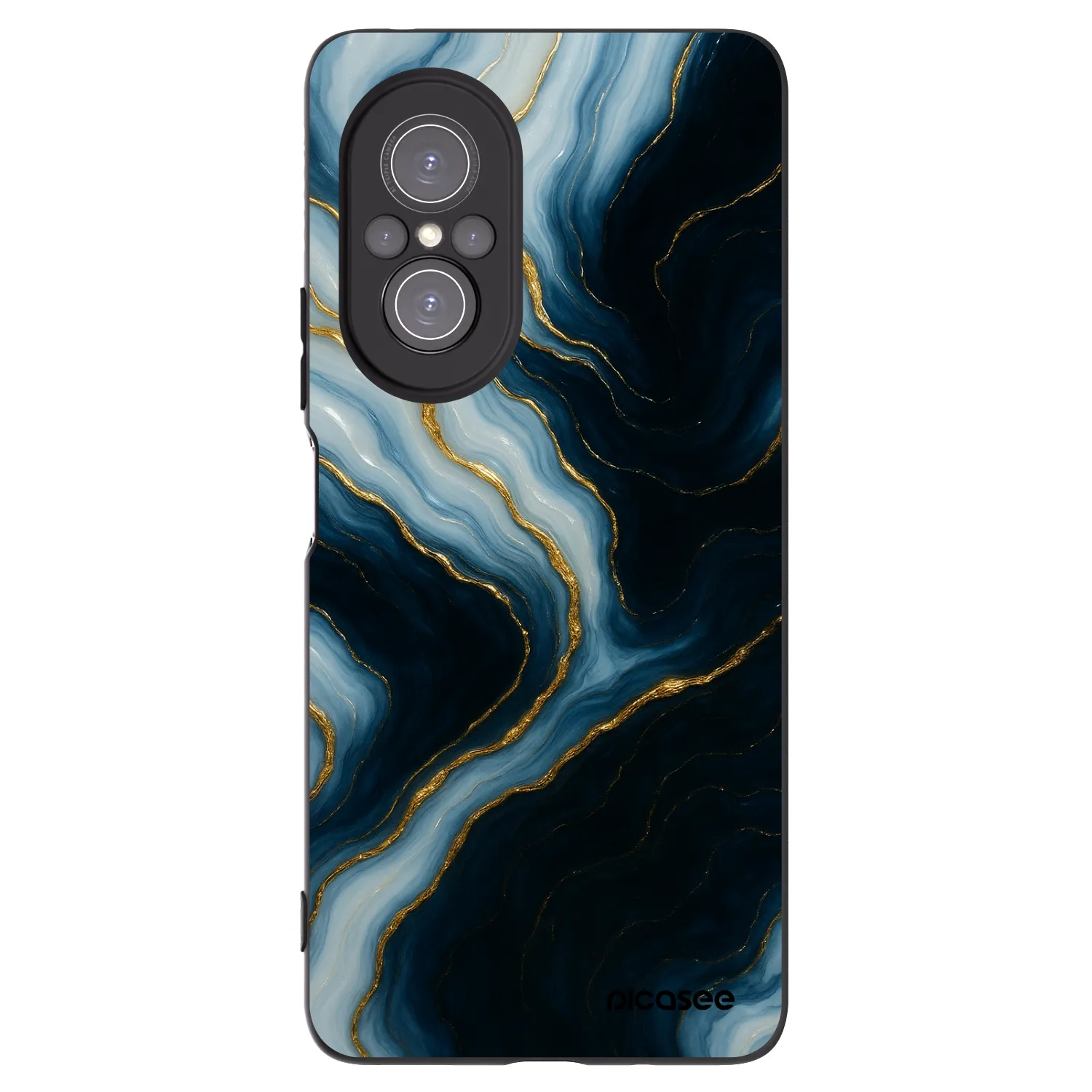 Picasee silikonový černý obal pro Huawei Nova 9 SE - Luna