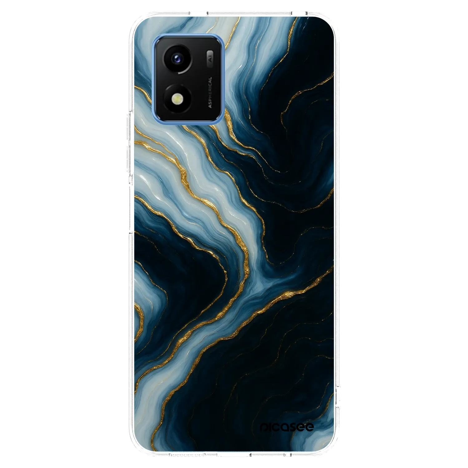 Picasee silikonový průhledný obal pro Vivo Y01 - Luna