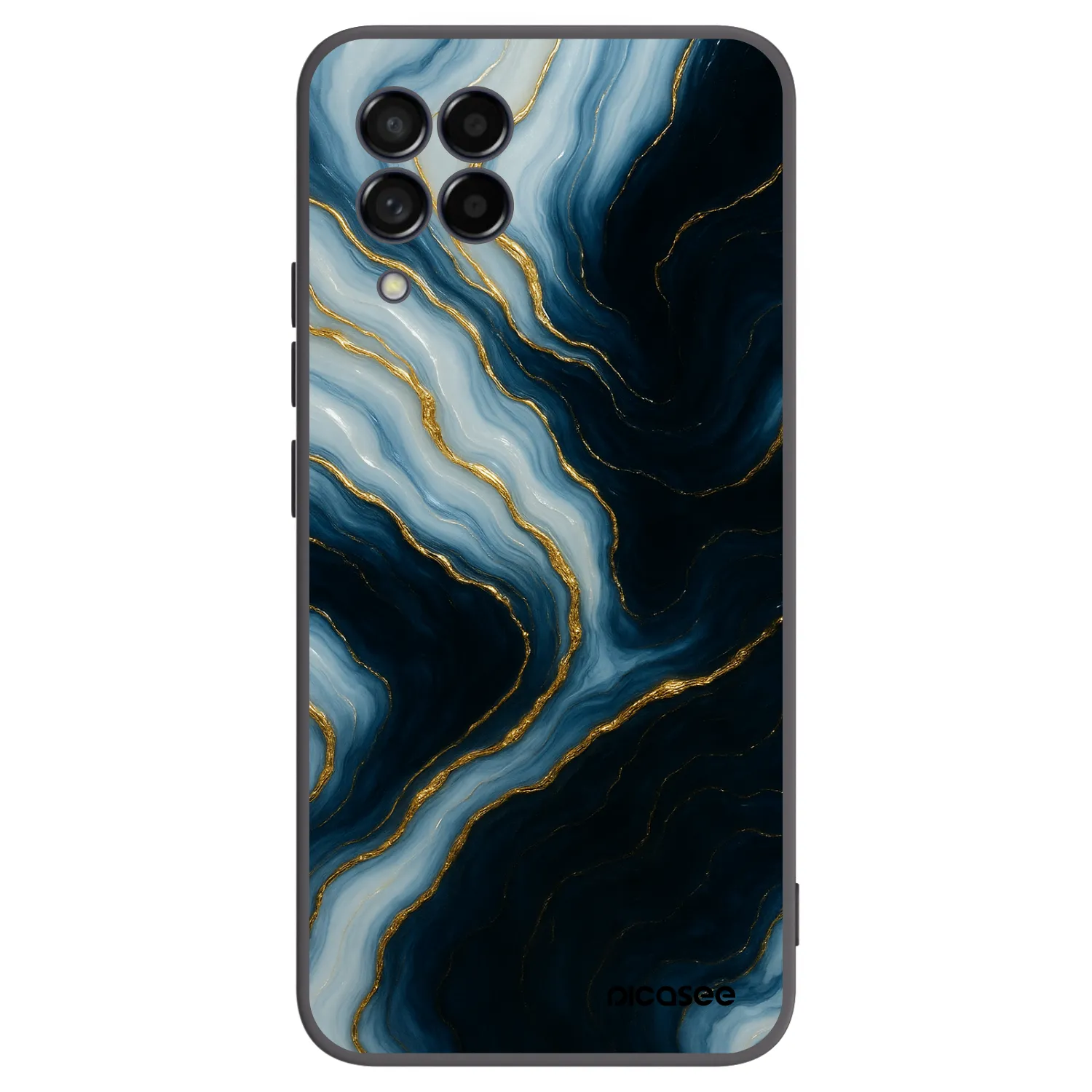 Picasee silikonový černý obal pro Samsung Galaxy M53 5G - Luna