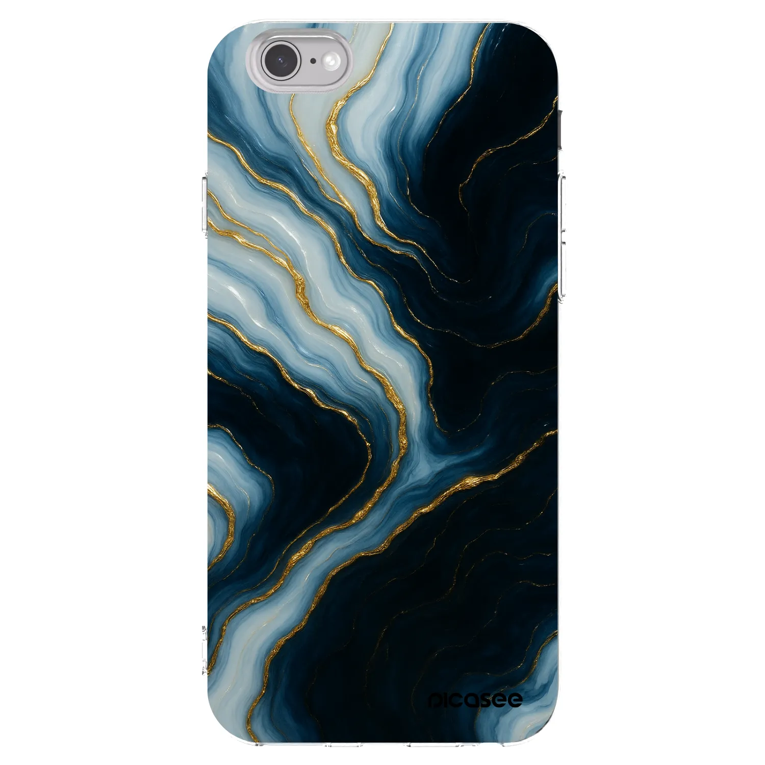 Picasee silikonový průhledný obal pro Apple iPhone 6/6S - Luna