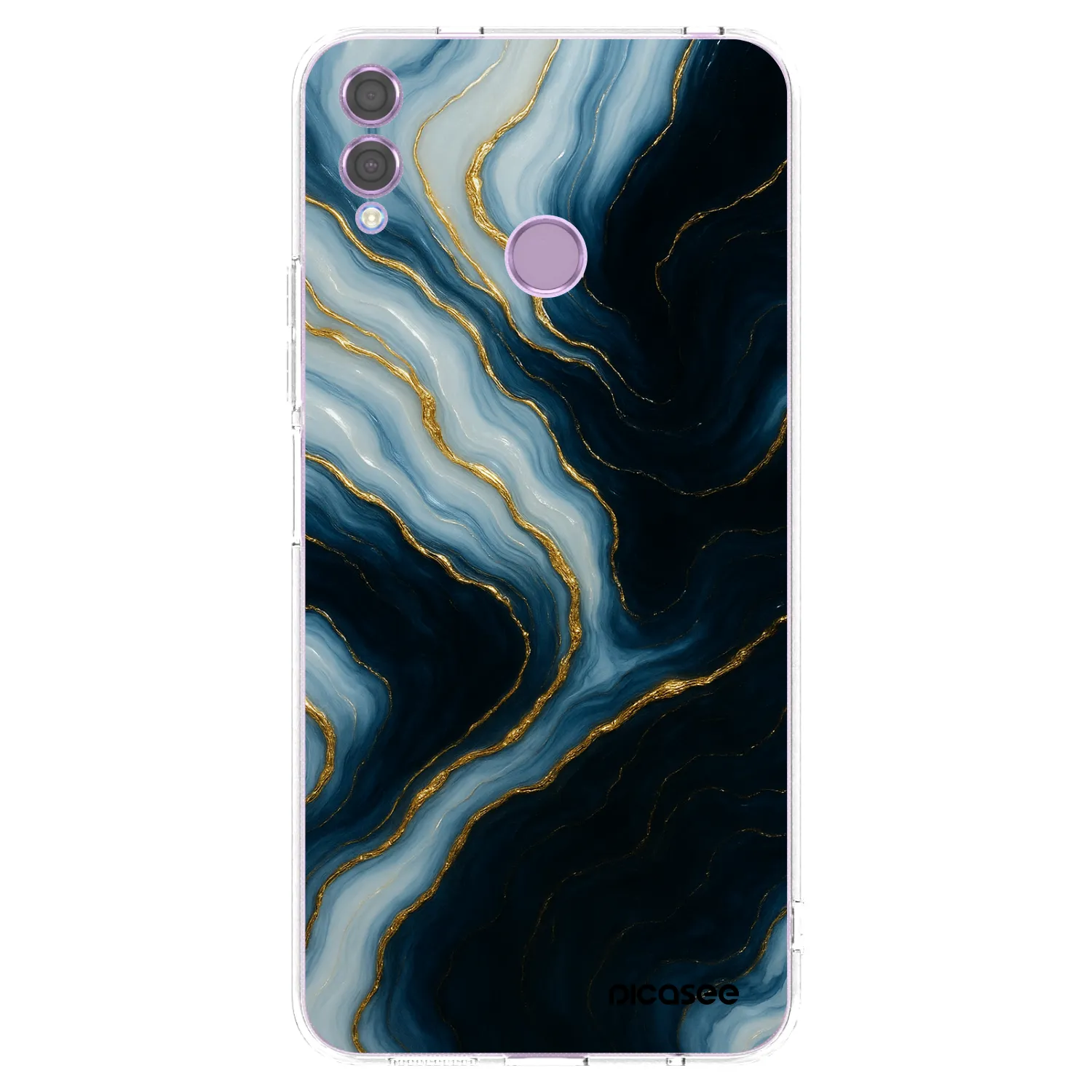 Picasee silikonový průhledný obal pro Honor 8X - Luna