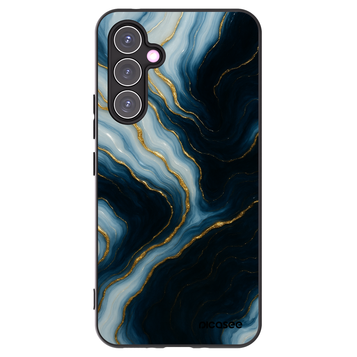 Picasee silikonový černý obal pro Samsung Galaxy A54 5G A546B - Luna