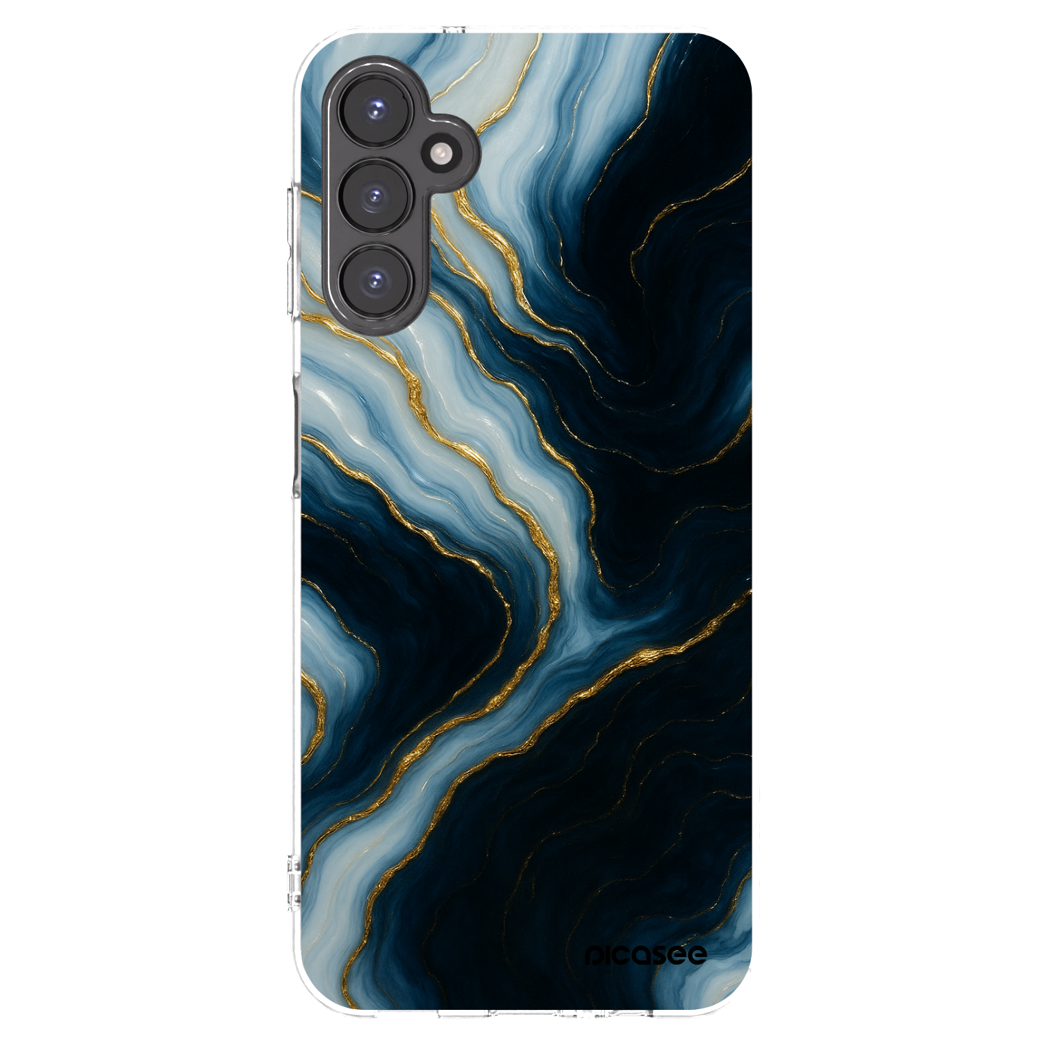Picasee silikonový průhledný obal pro Samsung Galaxy A14 4G A145R - Luna