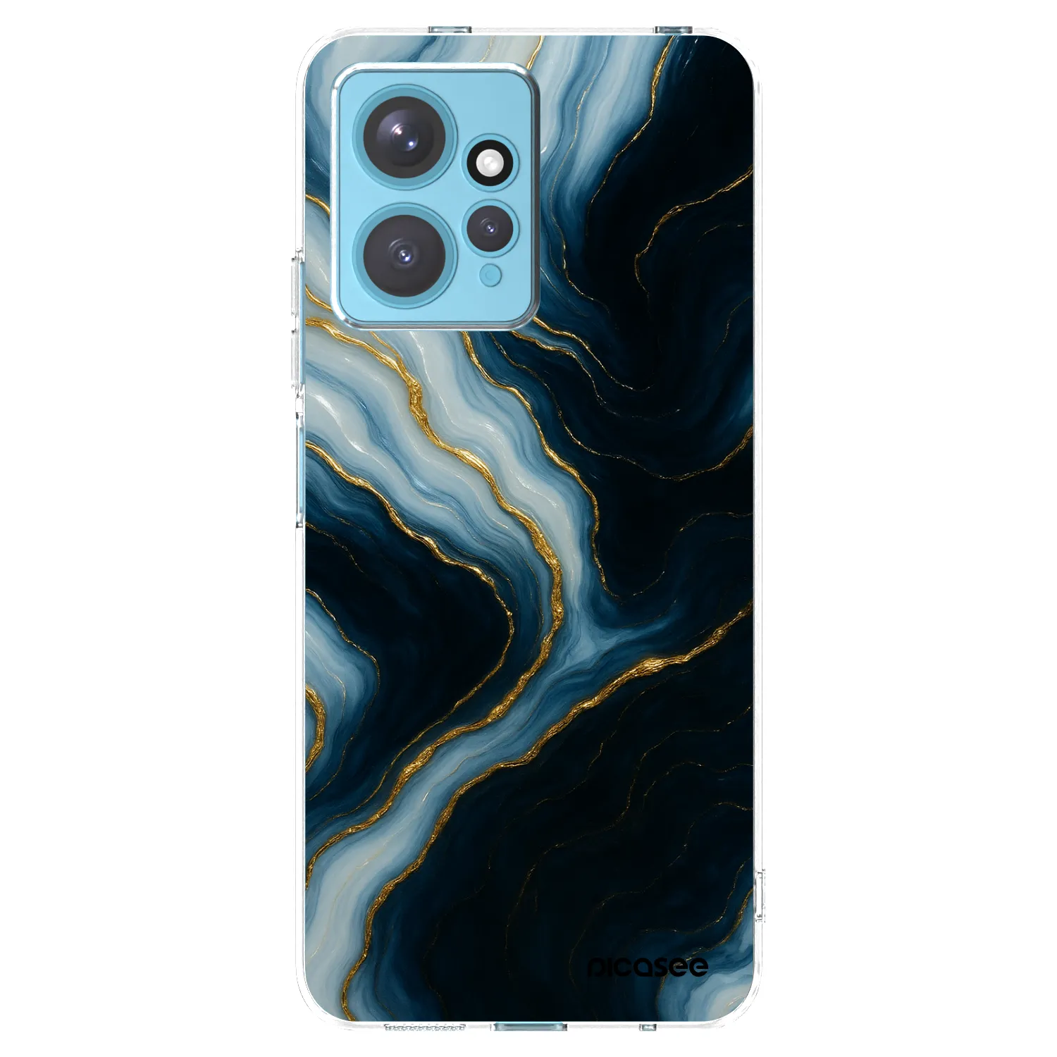 Picasee silikonový průhledný obal pro Xiaomi Redmi Note 12 4G - Luna