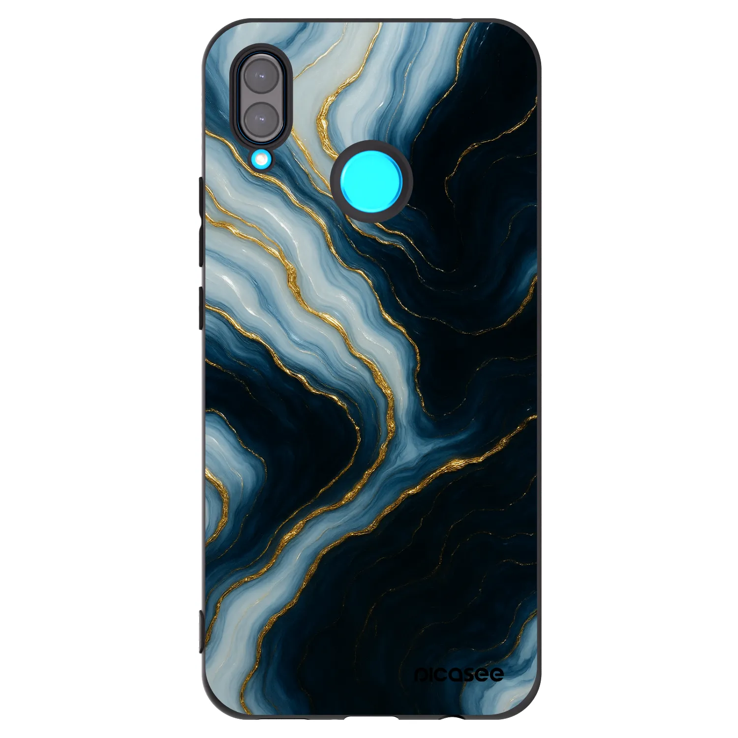 Picasee silikonový černý obal pro Huawei Nova 3 - Luna