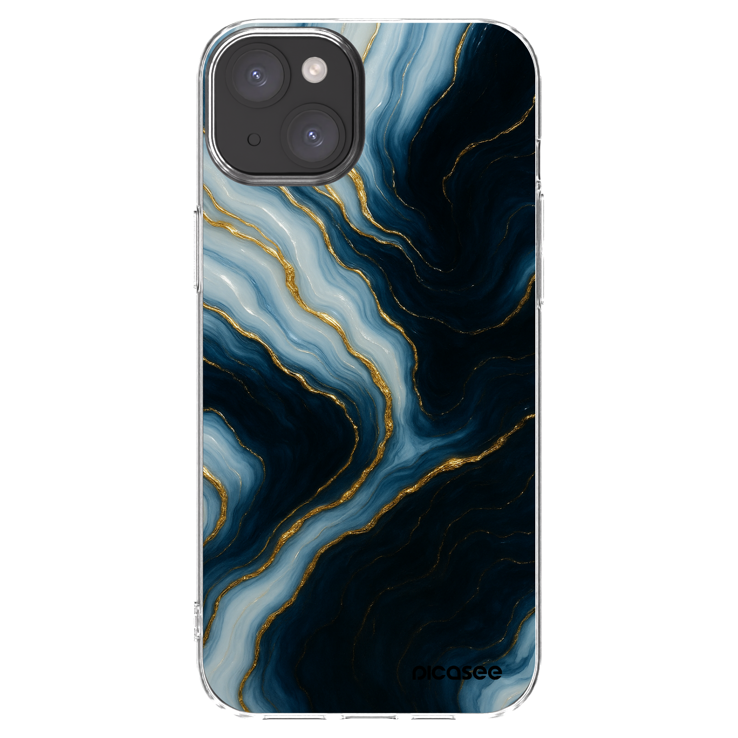 Picasee silikonový průhledný obal pro Apple iPhone 15 Plus - Luna