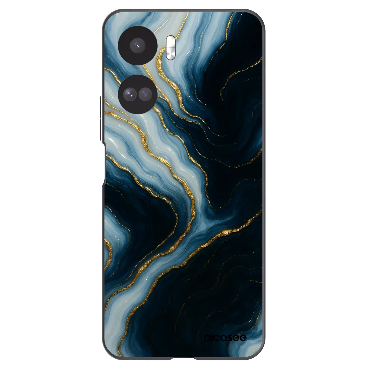Picasee silikonový černý obal pro Honor 90 Lite 5G - Luna